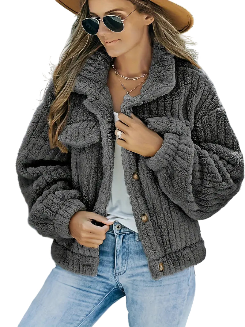 Dames Trucker Jas Teddy Stijl 0