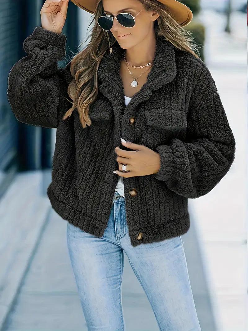 Dames Trucker Jas Teddy Stijl 2