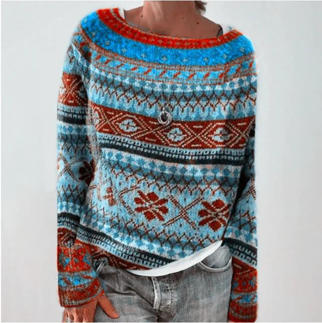 Dames Trui met Stijlvolle Herfstdetails voor Casual en Chique Looks 6