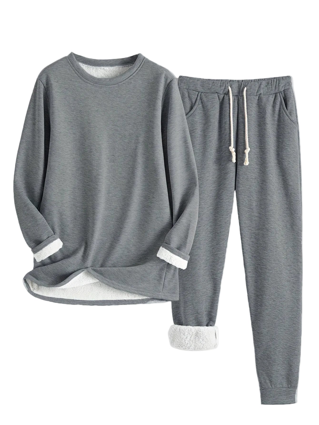 Dames Tweedelige Loungeset Casual Stijl 2