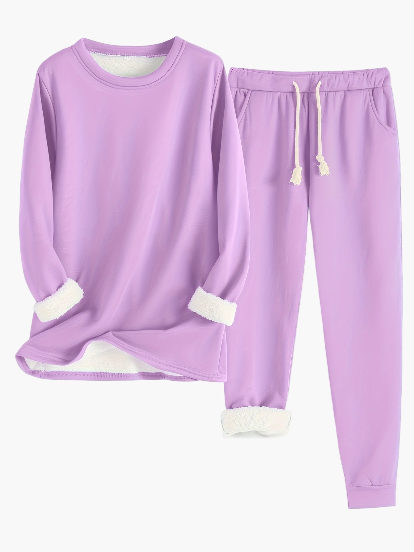 Dames Tweedelige Loungeset Casual Stijl 9