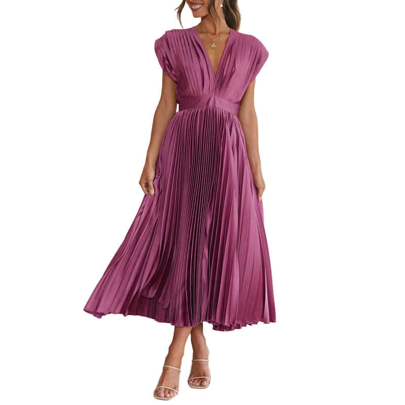 Dames V-Ausschnitt Jurk Modern en Comfortabel 5