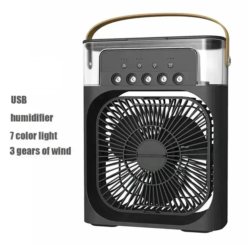 Dames Ventilator Luchtkoeler Draagbaar 3-in-1 Multifunctioneel 7