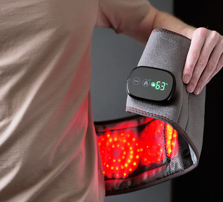 Dames Verwarmingsband Ergonomisch met Rood Licht en Trillingen 4