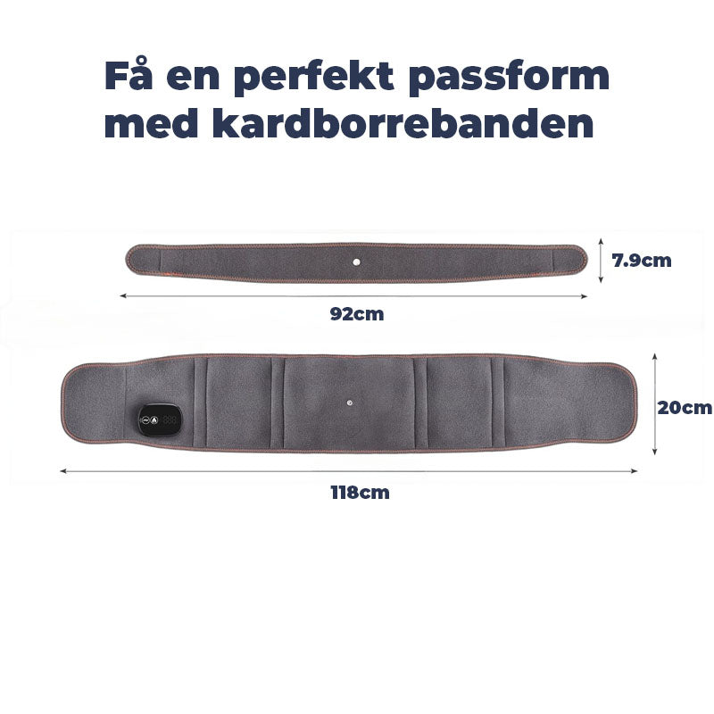 Dames Verwarmingsband Ergonomisch met Rood Licht en Trillingen 5