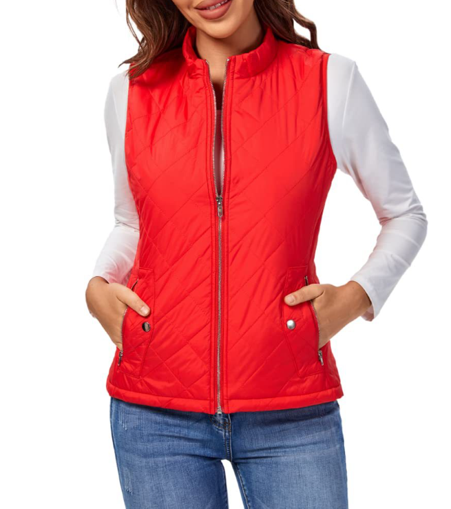 Dames Vest Gevoerd Casual Stijl 10