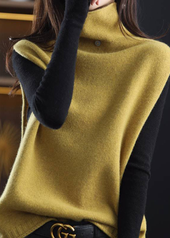 Dames Vest Mouwloos met Schildpadhals voor Casual en Formele Gelegenheden 3