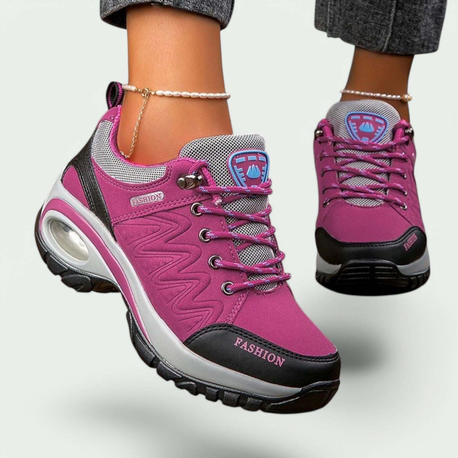 Dames Wandelschoenen Slip-On Comfortabel Waterdicht 2