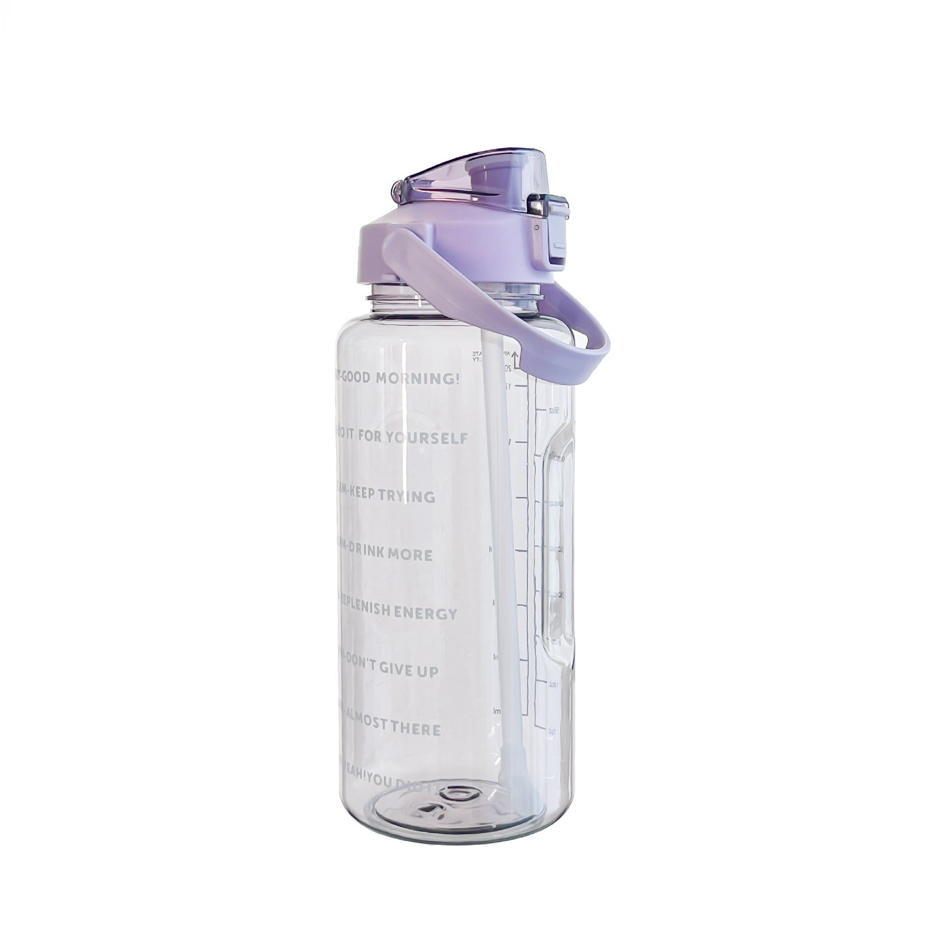 Dames Waterfles 1 Liter met Handgreep en Lekvrij Deksel 9