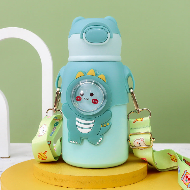 Dames Waterfles Geïsoleerd met Dierendesign 2