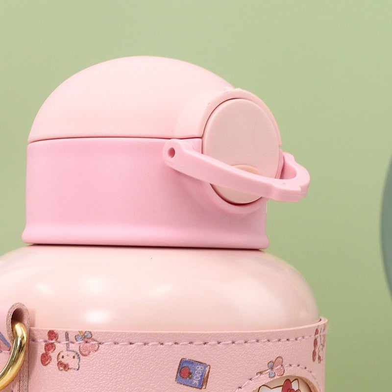 Dames Waterfles Geïsoleerd met Schattig Ontwerp 2