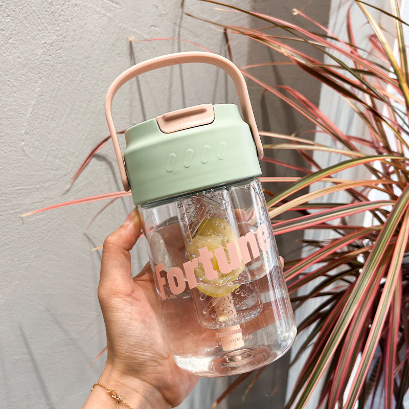 Dames Waterfles met Fruitfilter Trendy 500 ml 1