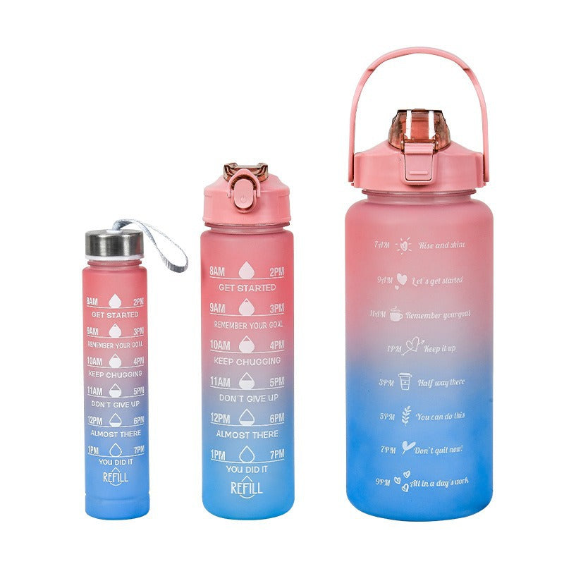 Dames Waterfles met Motivatie Markeringen 2