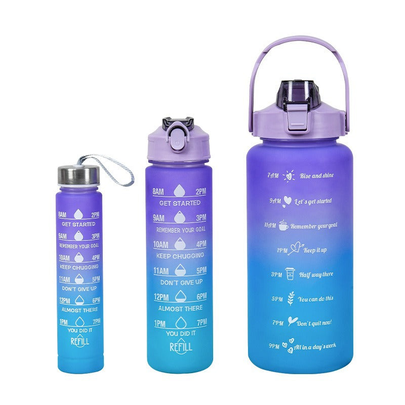 Dames Waterfles met Motivatie Markeringen 9