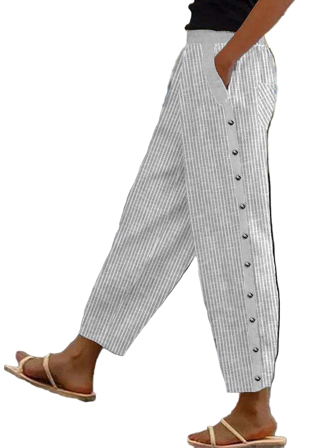 Dames Wijde Broek Casual Comfort 0
