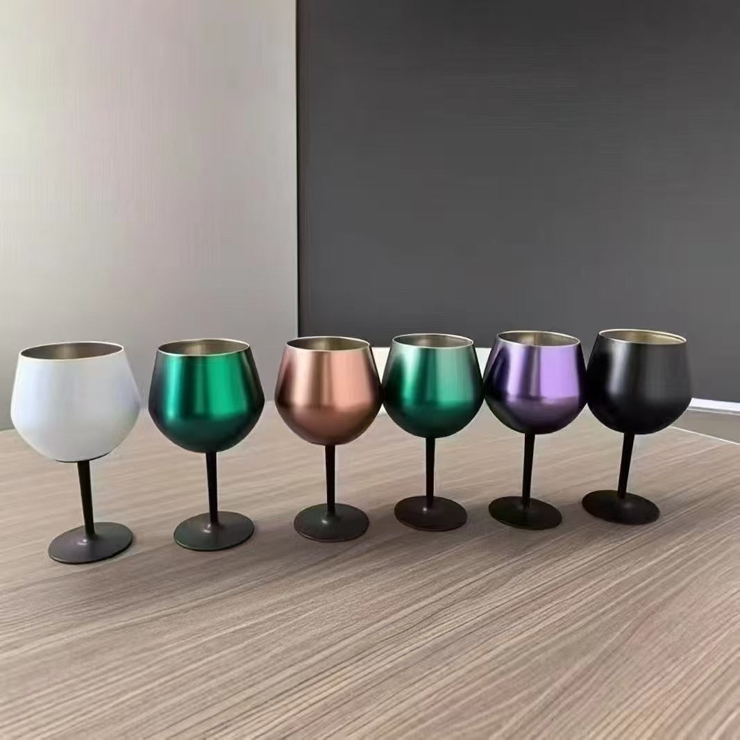 Dames Wijnglas Roestvrij Staal Modern Design 1