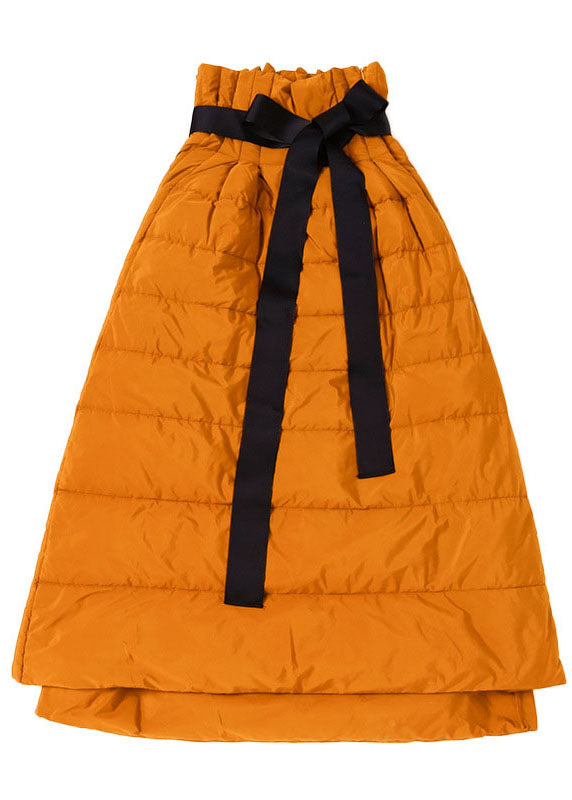 Dames Winter Eendendonsrok Met Hoog Laag Ontwerp 3