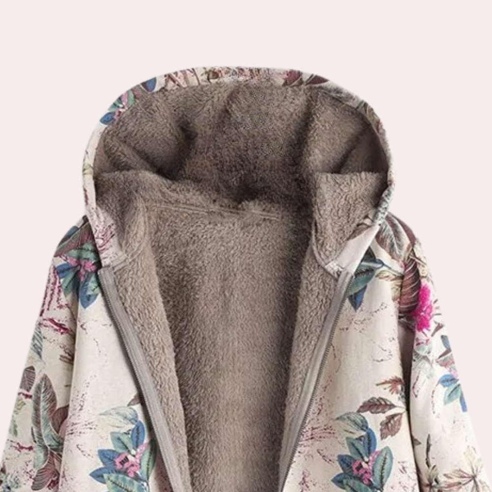 Dames Winterjacke Met Moderne Ontwerp 7