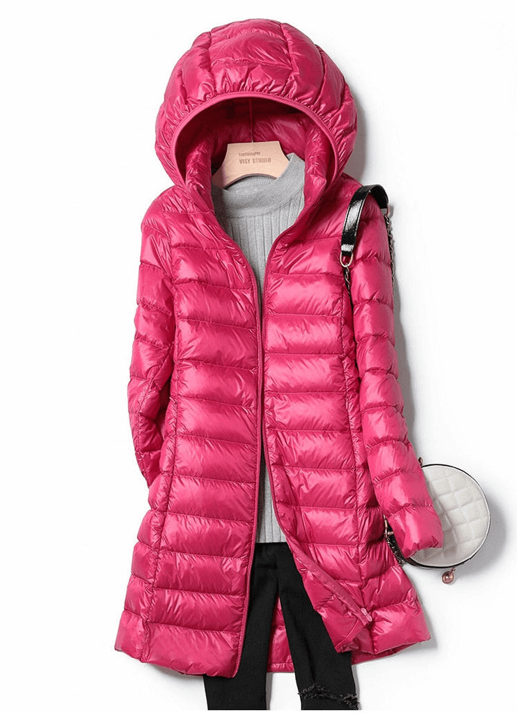 Dames Winterjas Ultralicht Casual 4