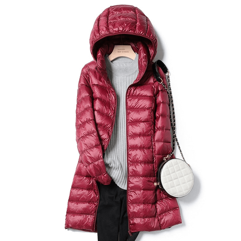 Dames Winterjas Ultralicht Casual 5