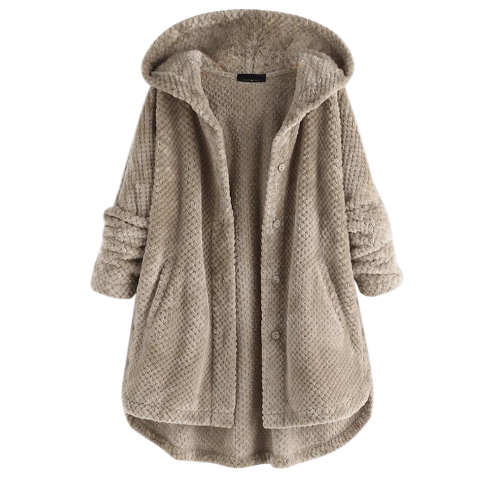 Dames Winterjas met Capuchon en Stijlvol Design 0