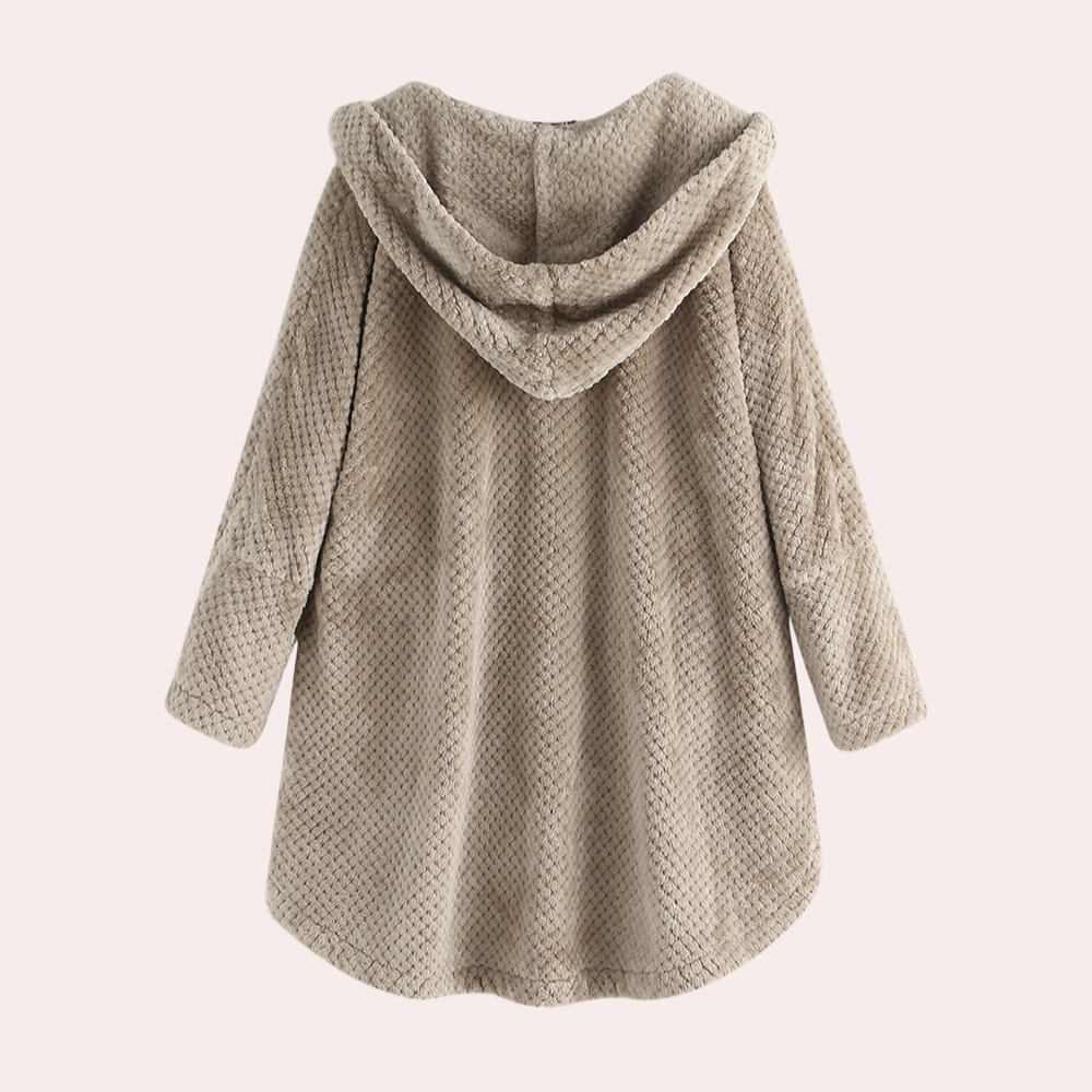 Dames Winterjas met Capuchon en Stijlvol Design 2