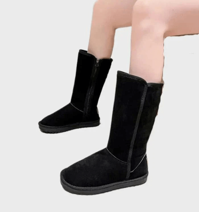 Dames Winterlaarzen Met Ritssluiting 1