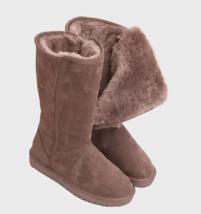 Dames Winterlaarzen Met Ritssluiting 3