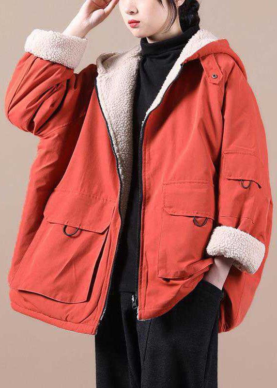 Dames Winterparka met Capuchon en Ritssluiting 0
