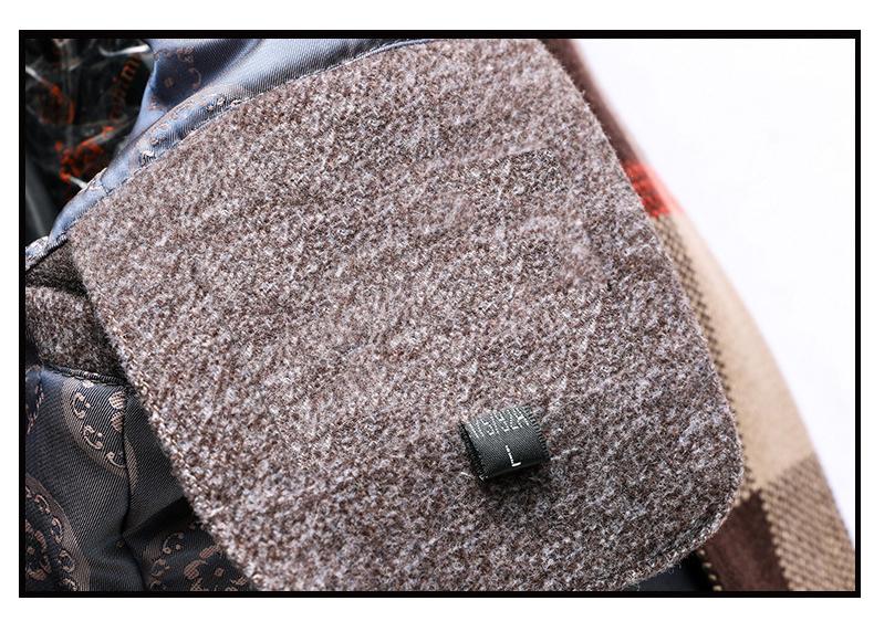 Dames Wol Coat met Afneembare Sjaal 6