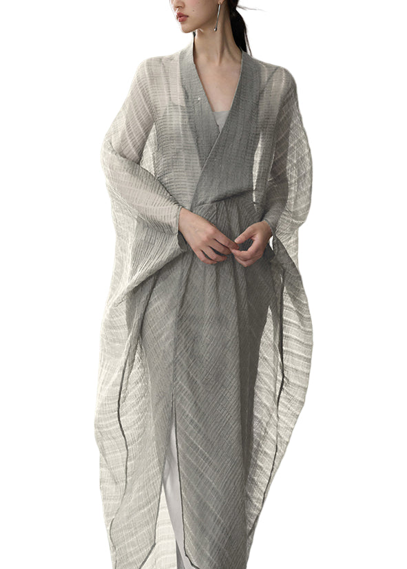 Dames Zomer Jurk V-hals Patchwork 0