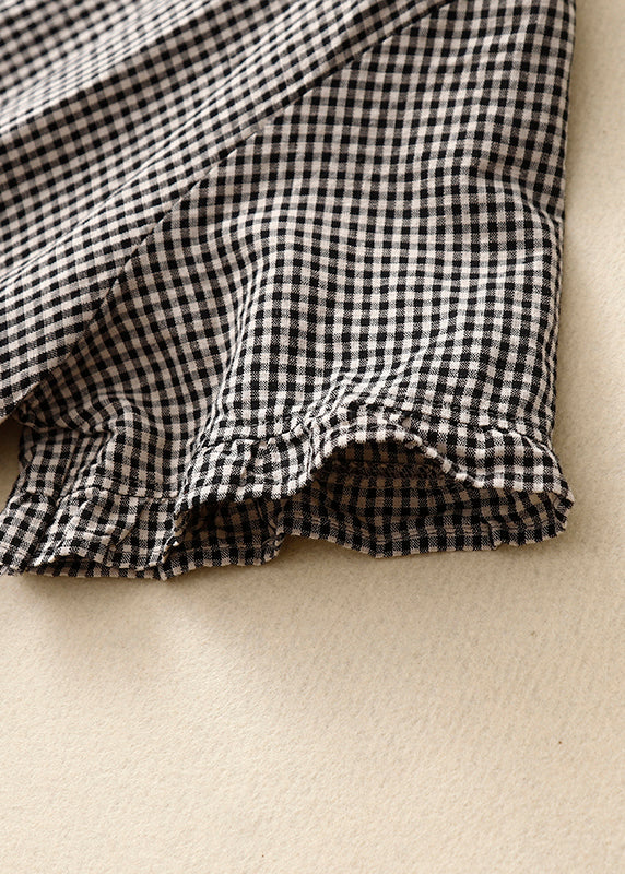 Dames Zomerjurk Ruches en Patchwork voor Casual en Speciale Gelegenheden 3