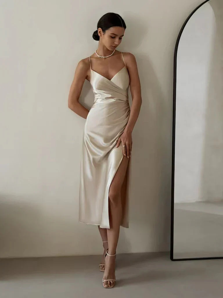 Dames Zomerjurk Strapless Voor Elke Gelegenheid 2