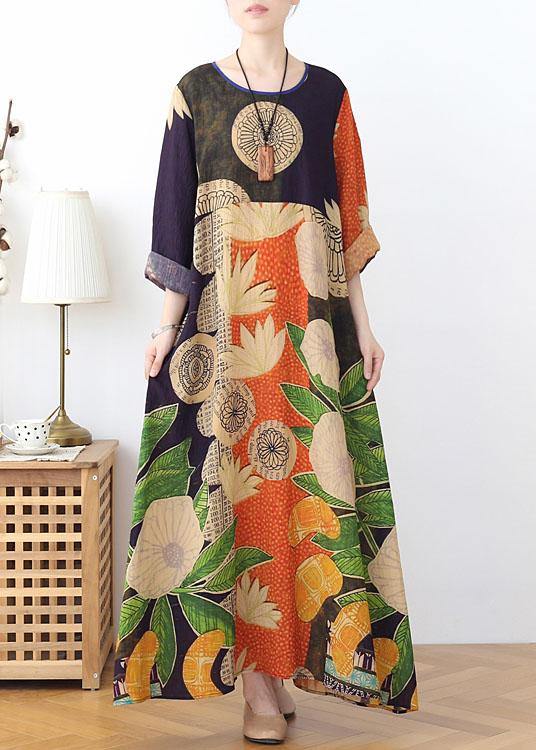 Dames Zomerjurk met Zwart Groene Print en Chiffon 1