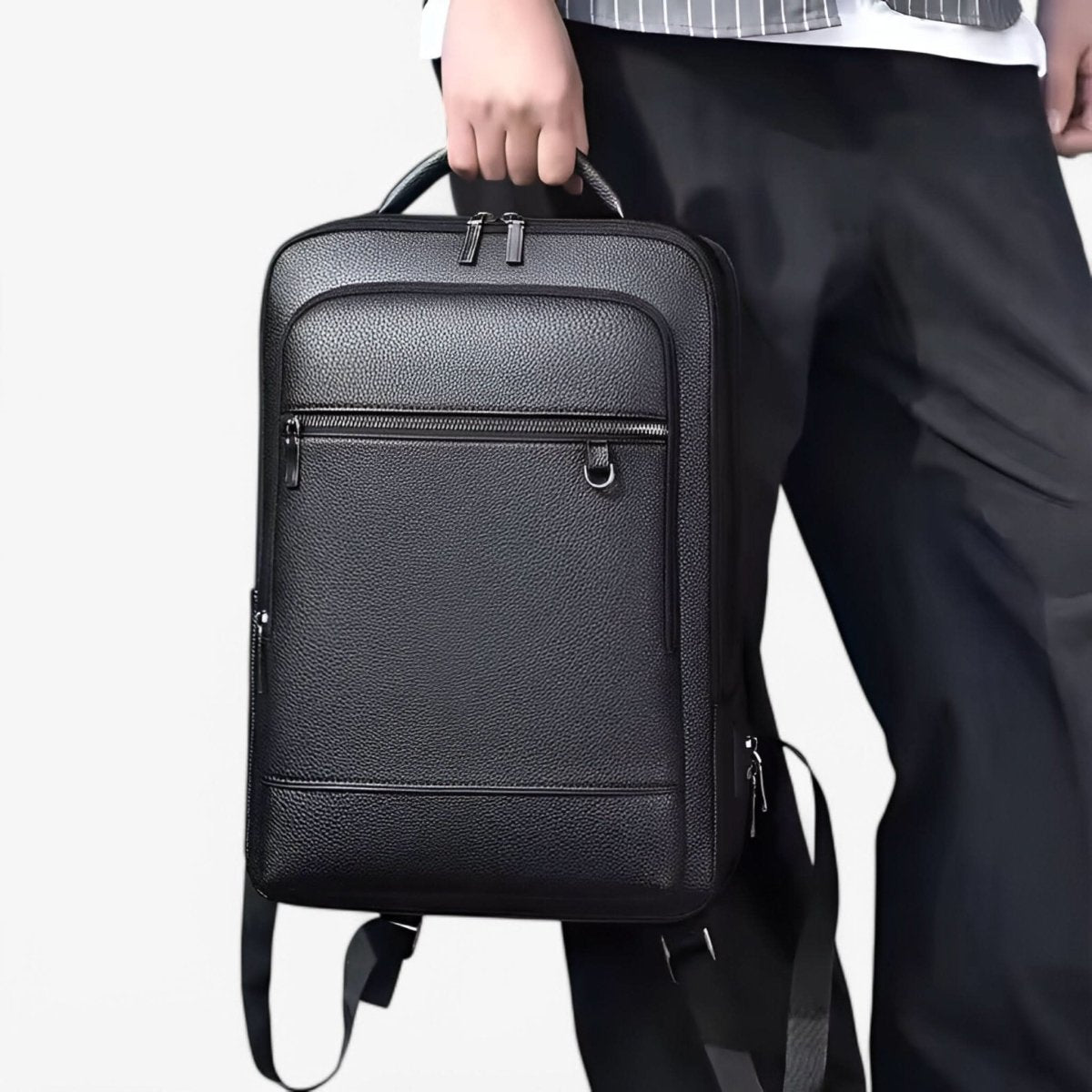 Dames en Heren Rugzak met USB-poort voor Laptop 4