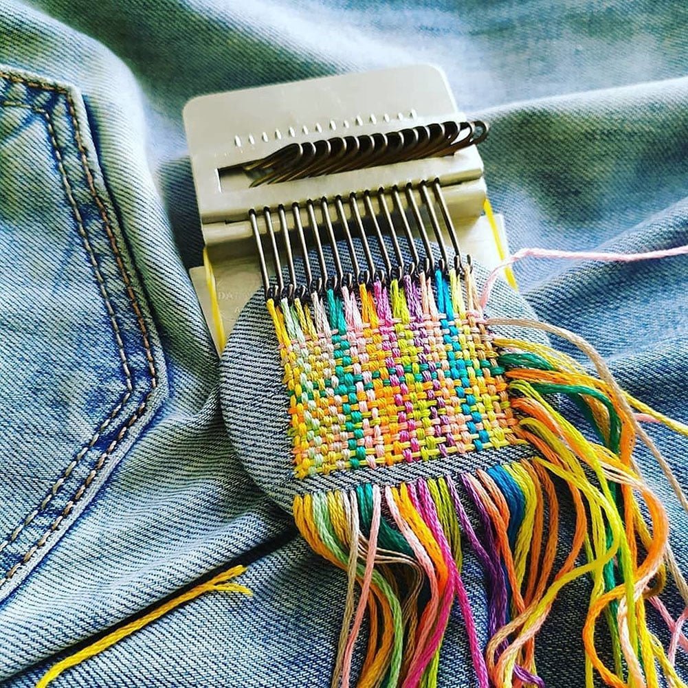 Darning Mini Loom Machine voor Creatief Naaien 0