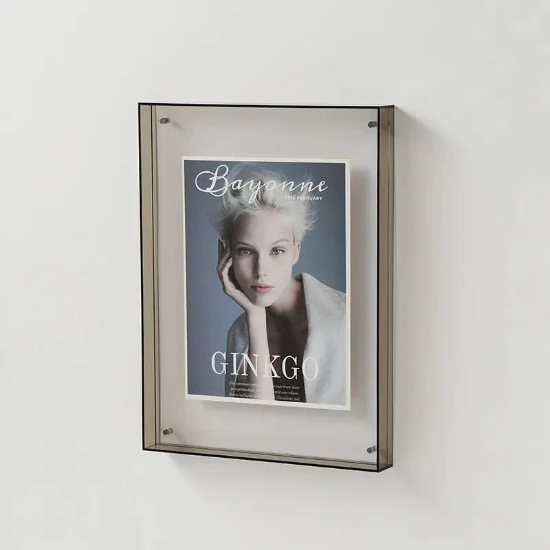 Decoratief Fotolijstje van Transparant Acryl met Kleurrijke Randen 10