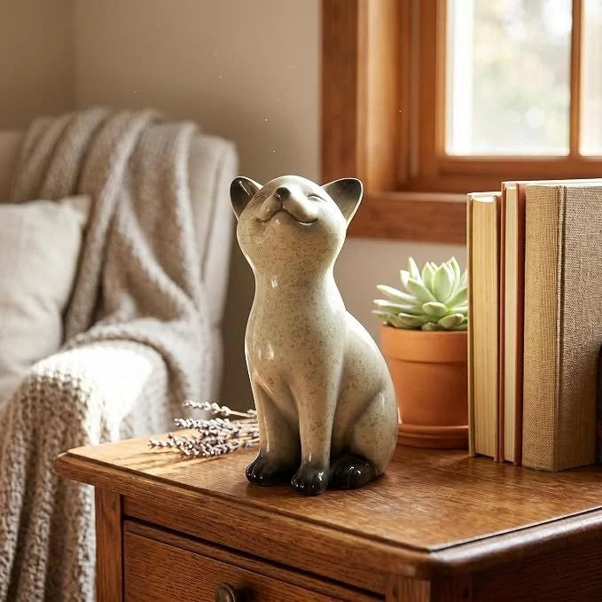 Decoratief Kattenbeeldje Stijlvol Design 1
