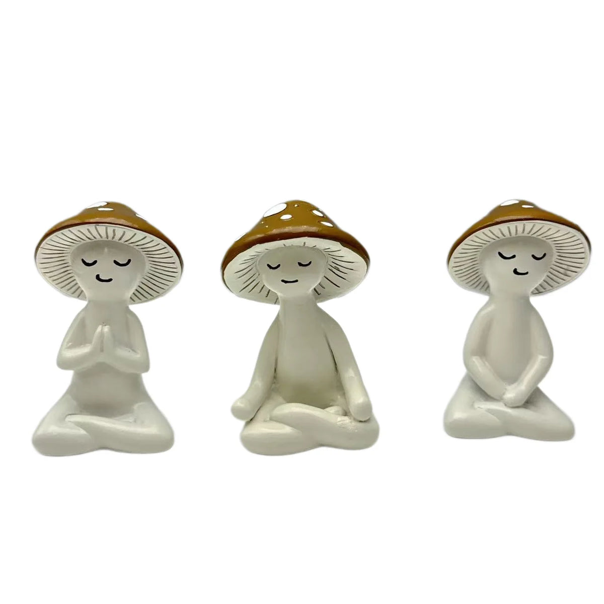 Decoratief Mediterend Paddenstoel Figuren Set voor Dames 5