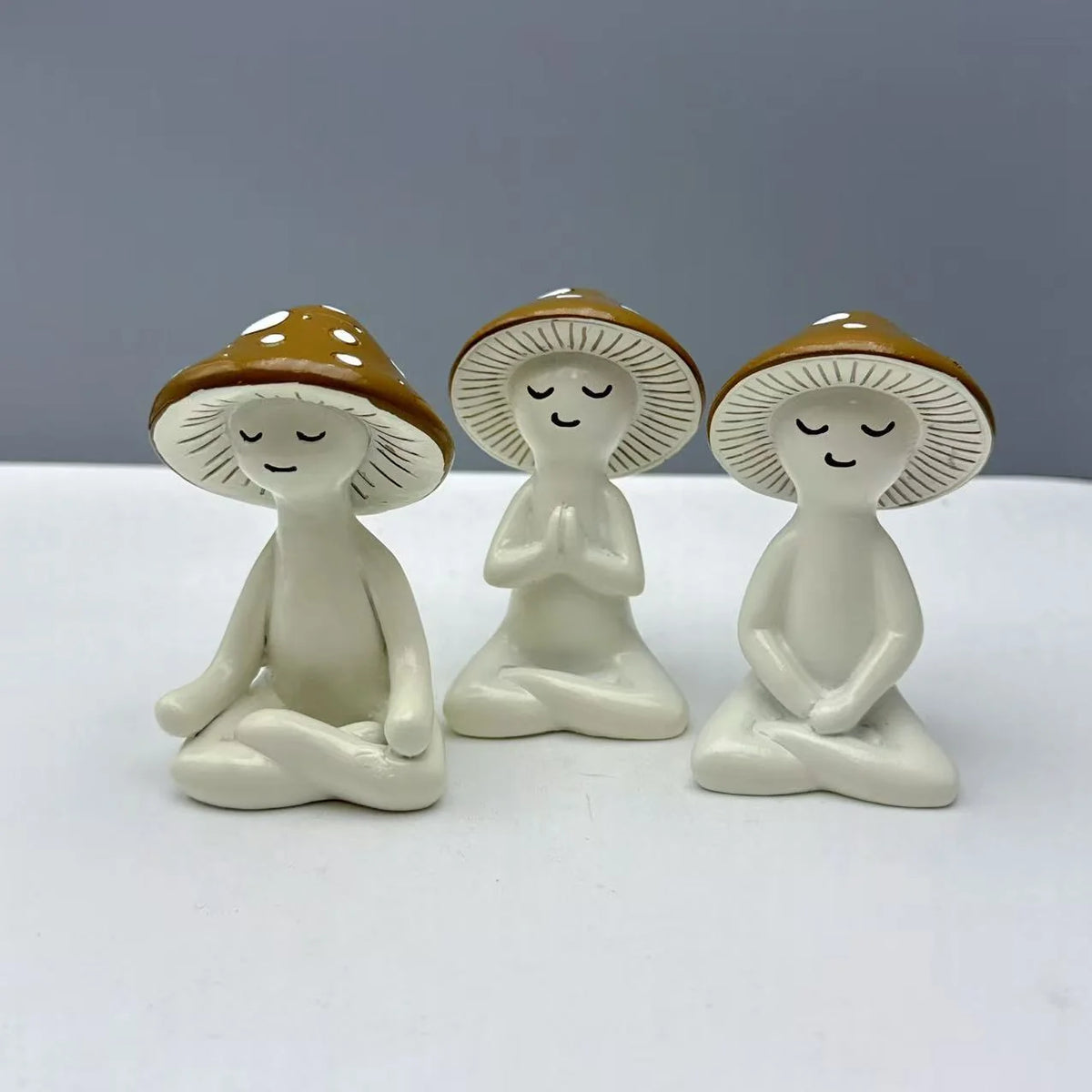 Decoratief Mediterend Paddenstoel Figuren Set voor Dames 6