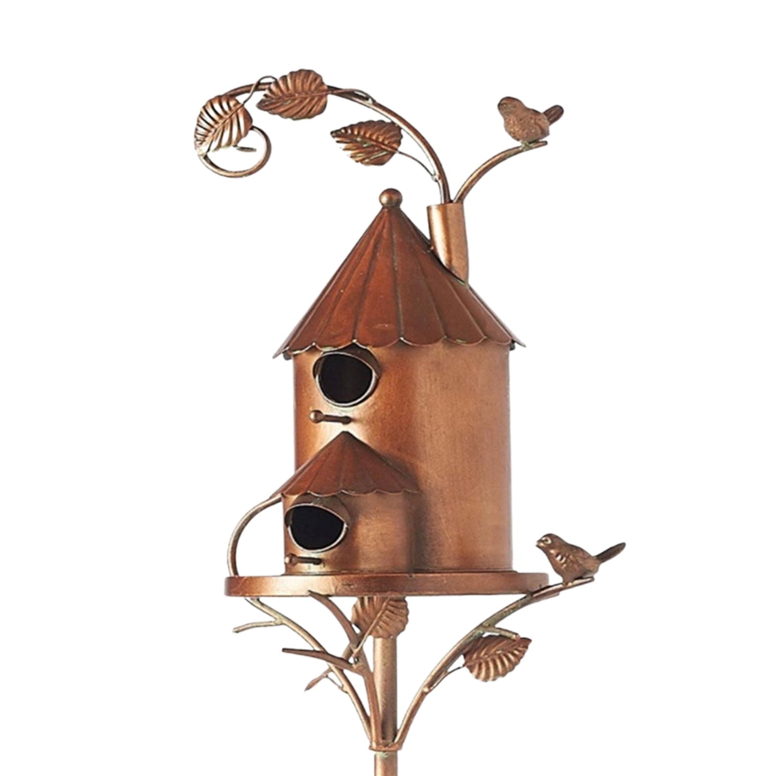 Decoratief Vogelhuisje Handgemaakt voor de Tuin - Uniek Ornament voor Buitenruimte 6