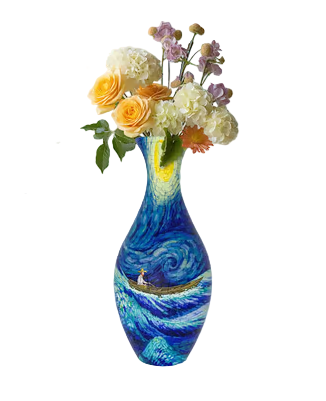 Decoratieve 3D Puzzelvaas voor Bloemen 9