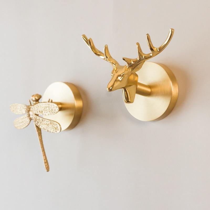 Decoratieve Kapstokhaak Dierenkoppen 3