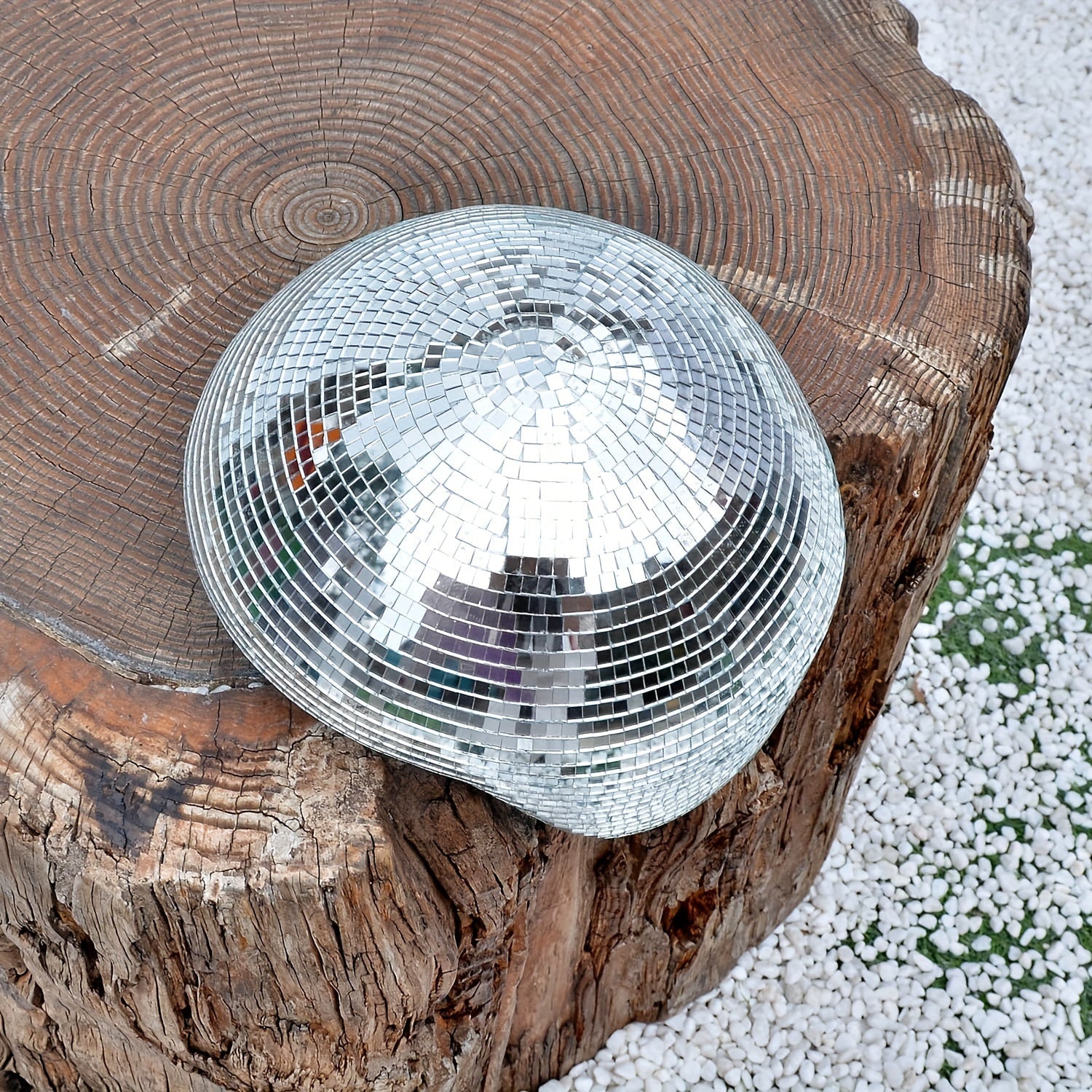 Decoratieve Sculptuur Gesmolten Discobal Retro Moderne Stijl 2