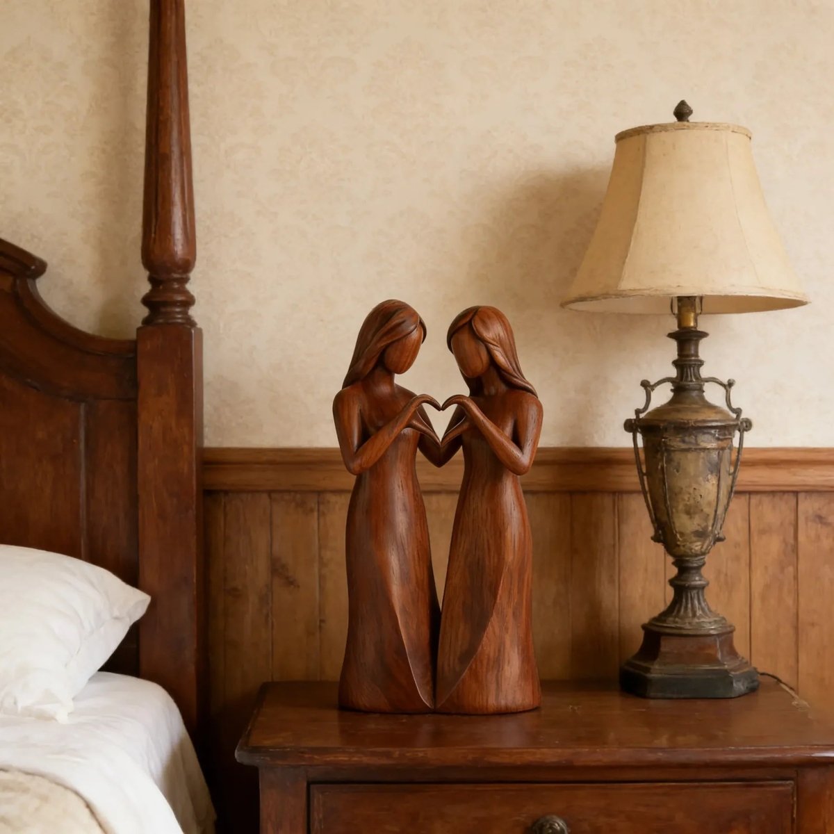 Decoratieve Sculptuur Vriendschap en Verbinding 1