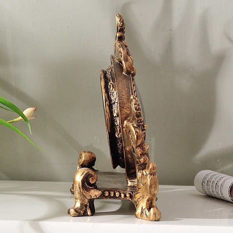 Decoratieve Tafelklok Retro Stijl 2