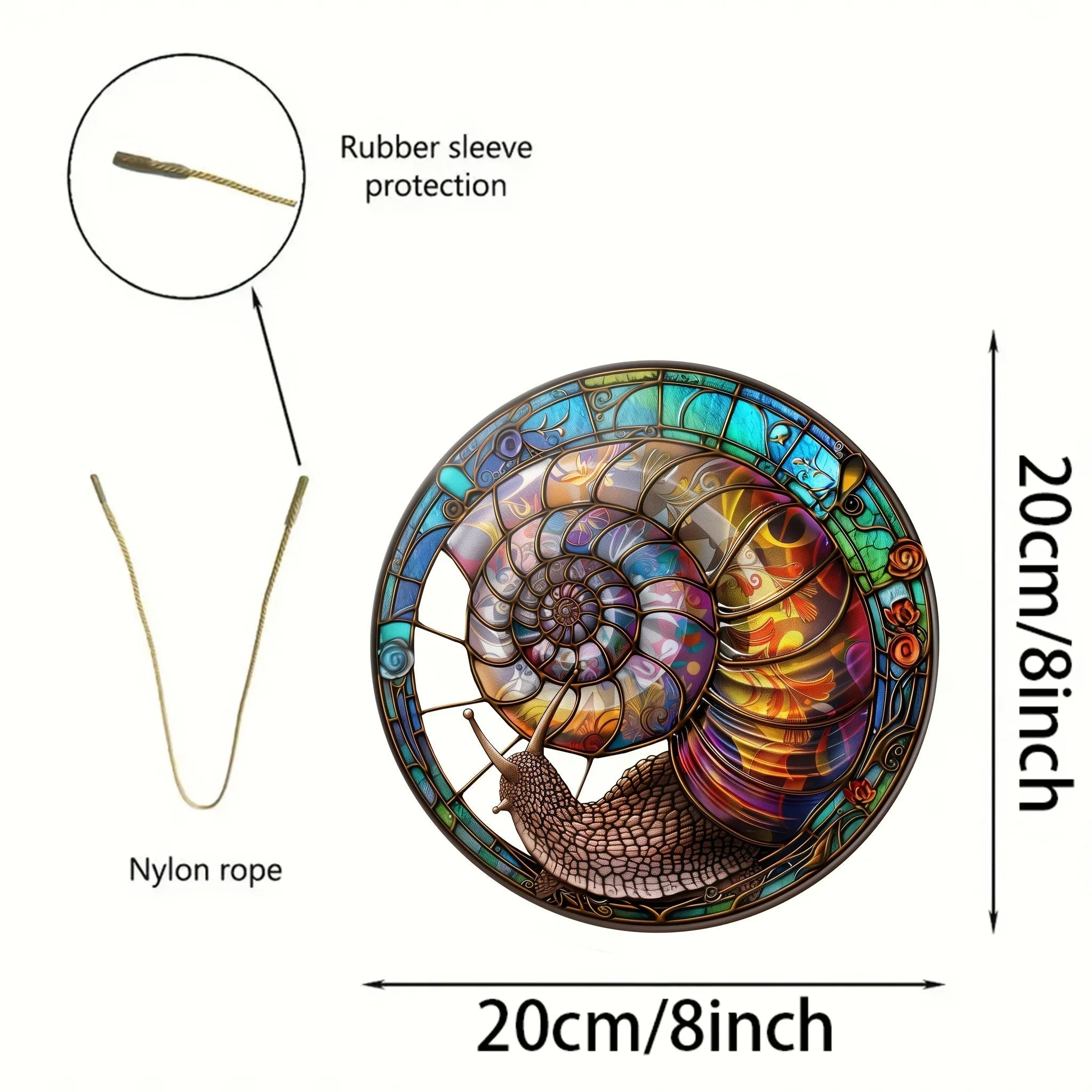 Decoratieve Zonnevanger Reuzenslak voor Buiten 5