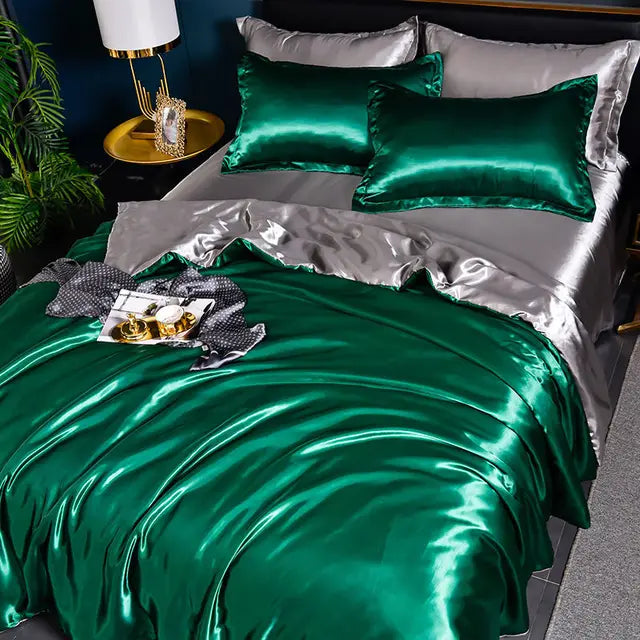 Dekbedovertrek 240x220 Luxe Satijn Zijdezacht 10