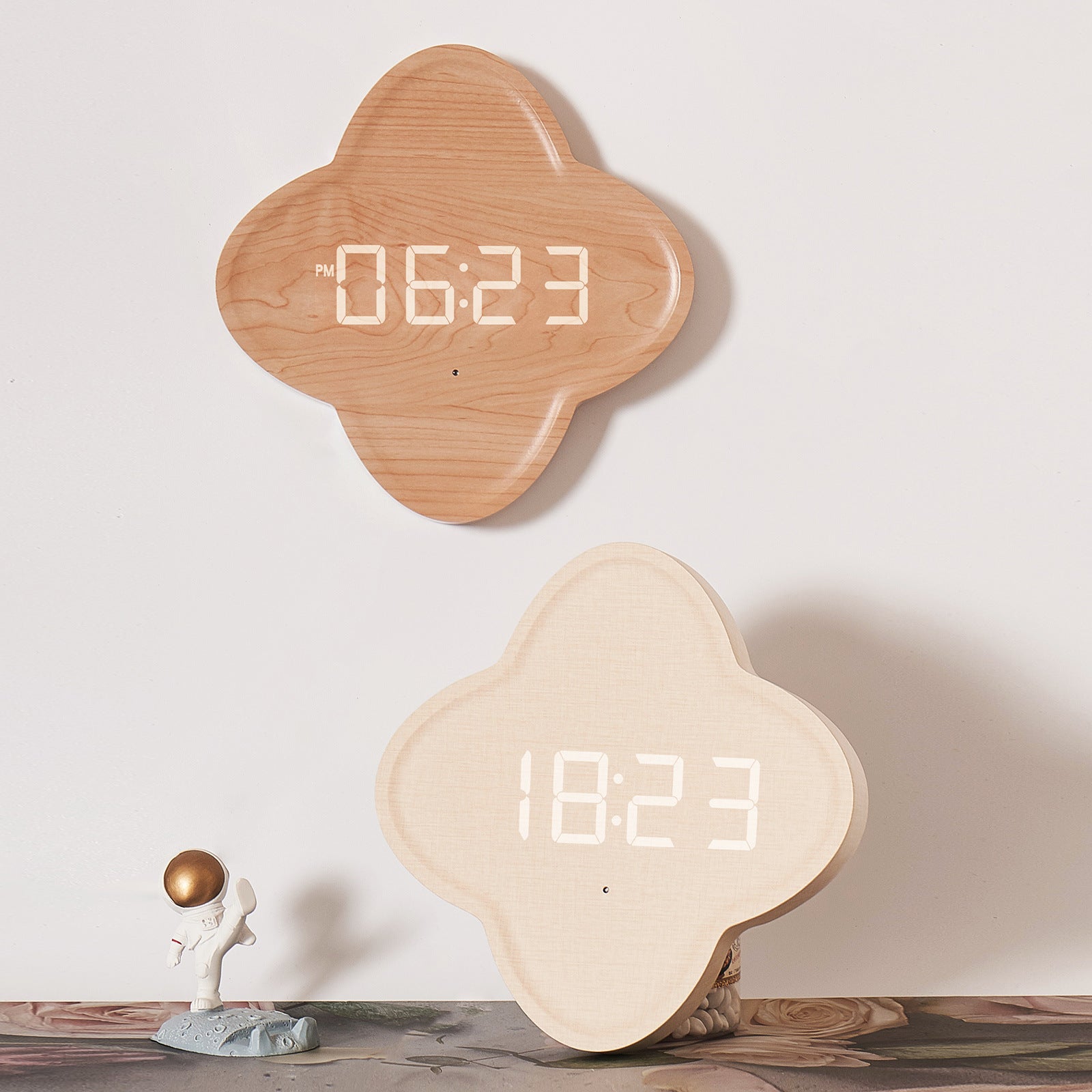 Design Tafelklok Modern Organisch Vormgegeven 2