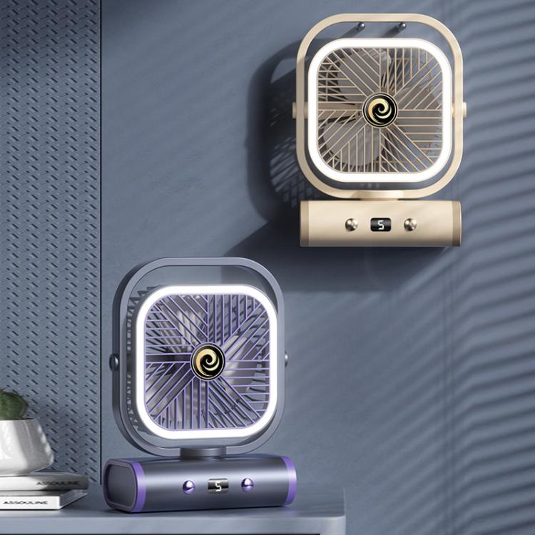 Desktop Mini Ventilator USB Wandmodel Stille Luchtstroom 1